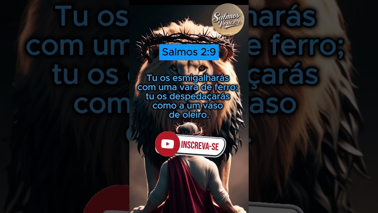 Salmo 2:9 A fragilidade dos rebeldes perante ao poder de Deus #salmo #fe #deus #jesus #cristo