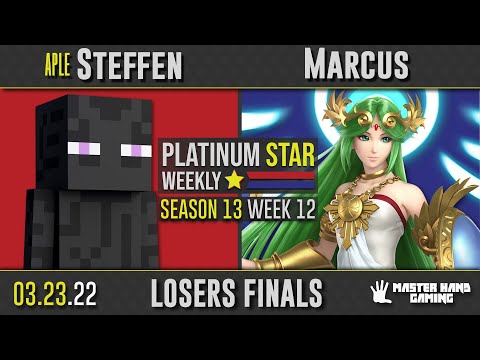 PSW S13:W12 - APLE | Steffen (Steve) vs Marcus (Palutena) - Losers Finals