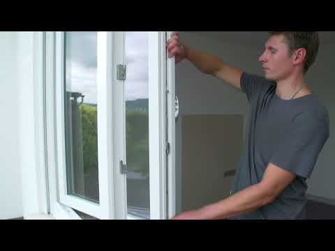 Fenster richtig einstellen - Anleitung Schritt 6