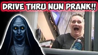 DRIVE THRU NUN PRANK!!!