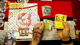 Crazy Pokémon 151 Binder Collection Pull!? First Pack Magic!!!