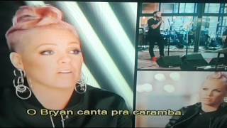Christina Aguilera &amp; Pink coaching Bryan Bautista on The Voice