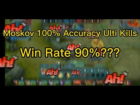 TOP 1 GLOBAL Moskov 99999% Accuracy Ulti Kills 90% Win Rate