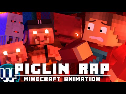 "We're The Piglin" | PIGLIN RAP Minecraft Animated Music Video ( SystemZee )