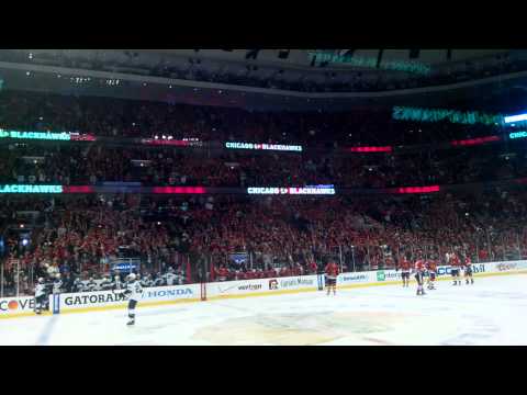 1st goal 1st Period Blackhawks vs Blues Game 6 HD