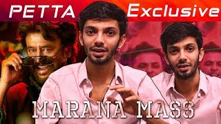Marana Mass interview with Anirudh | Petta BGM | Superstar Rajinikanth | Part 1