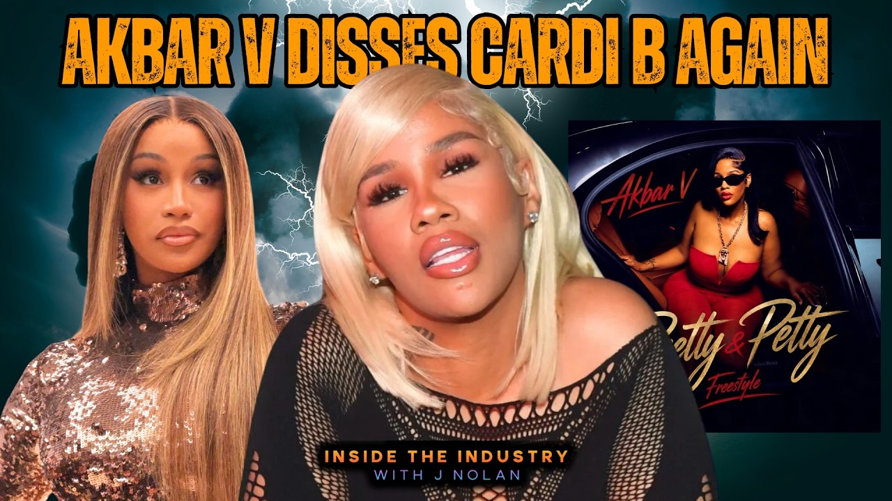 Akbar V Disses Cardi B on “Pretty & Petty” Beat, Melts Down After Copyright Block