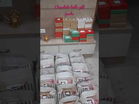 Top Trending Health Bakers Special Choco-Balls Gift Hampers #trending #shorts #diwali #chocolate