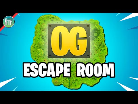 OG ESCAPE ROOM / ITS NETOH / SOLUTION (Code : 7479-7248-1195)