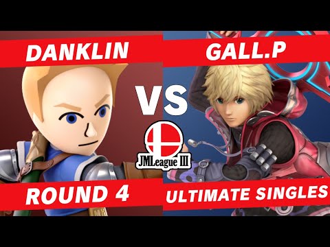 Danklin (Mii Swordfighter) vs gall.P (Shulk) - JMLeague3 Round 4