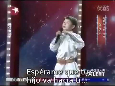 Uudam, niño mongol canta a su madre