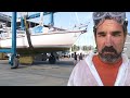 DOWN and DIRTY in the Boat Yard!  - Sailing Vessel Delos Ep. 289