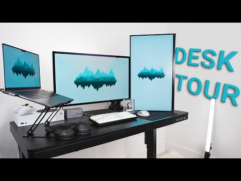 Desk Setup For Productivity | Coding & Creative Work 💻💫