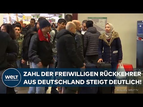 FREIWILLIGE AUSREISE: Immer mehr Asylbewerber entscheiden sich für Rückkehr in ihre Heimat