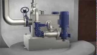 KSB AmaDS³ szilárdanyag-leválasztó rendszer