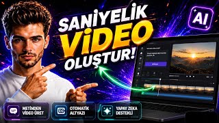 Yapay Zeka ile Saniyeler İçinde Video Oluşturuyorum! 📌 (Bu Aracı Kimse