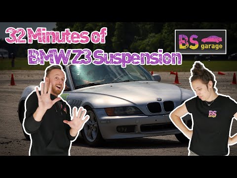 Freshening up our 2000 BMW Z3 suspension! Tie rods, control arms, and sway bar links!