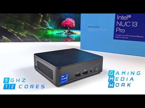 NUC 13 Pro First Look, The Fastest Ultra Small Foot Print Intel Yet! Hands On Review