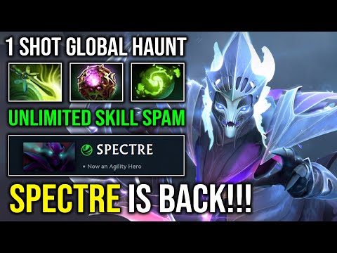 SPECTRE IS BACK IN 7.40 Max Desolate Right Click Rampage Unlimited Skill Spam Spectre Dota 2
