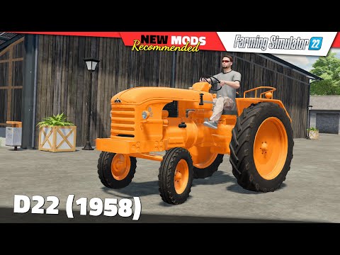 FS22 | D22 (1958) - Farming Simulator 22 New Mods Review 2K60