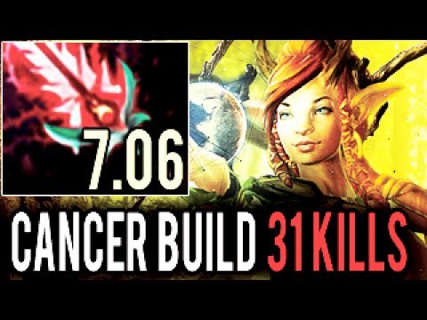OMFG WTF IS THIS? Cancer Critical Build 7.06 Enchantress by Chessie Ranked 8k MMR Gameplay - Dota 2