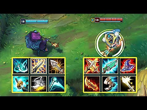 CRIT JAX vs AP JAX FULL BUILD FIGHTS