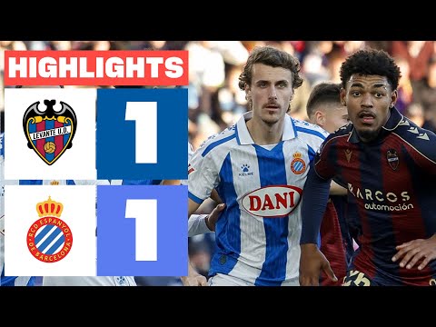 LEVANTE UD 1 - 1 RCD ESPANYOL | RESUMEN LALIGA EA SPORTS
