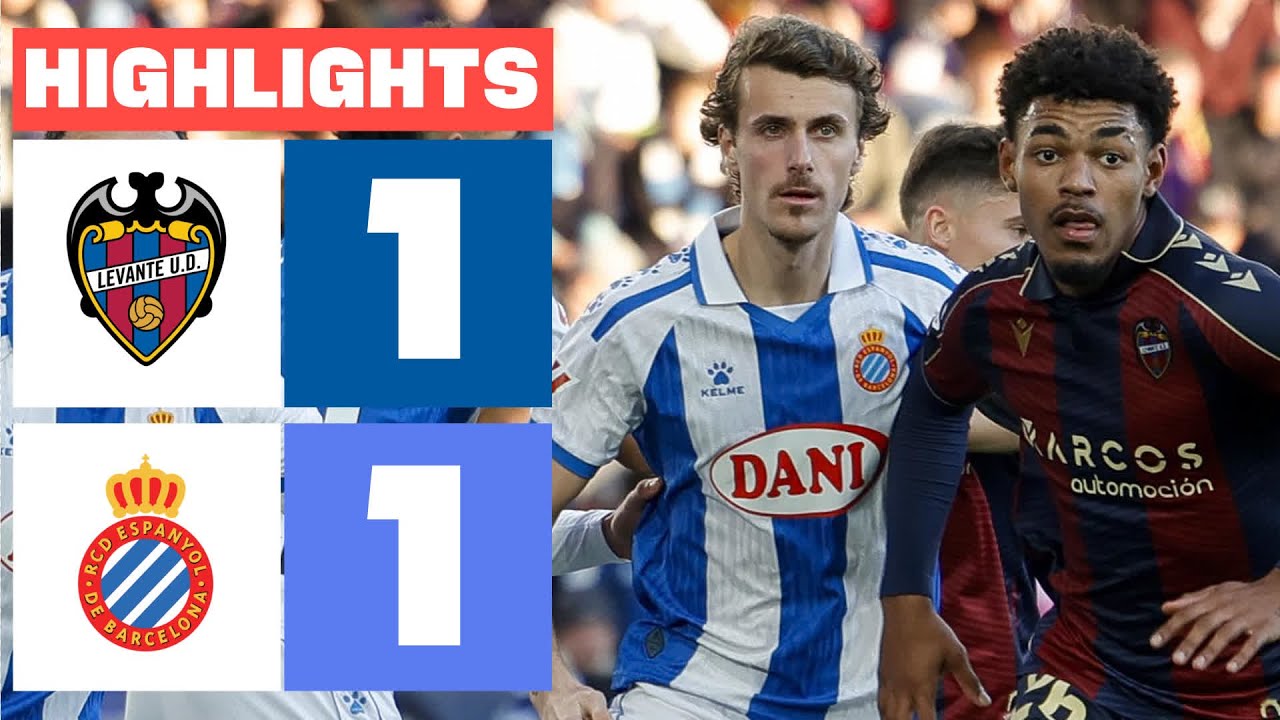 Levante UD vs Espanyol Highlights