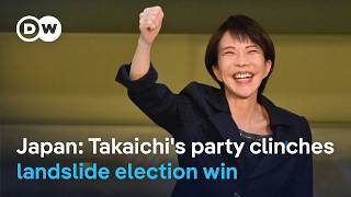 The Japanese give their first female prime minister the greatest possible power | DW News