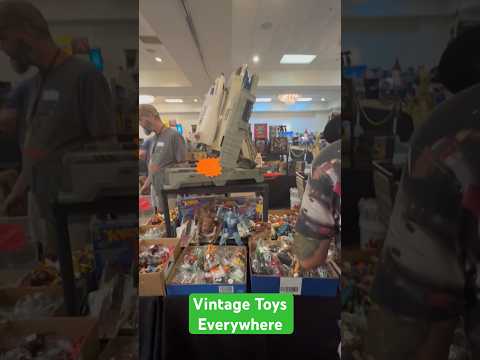 Local Toy shows have the best inventory! Chris Con vendors setting up - look at #gijoe Defiant!