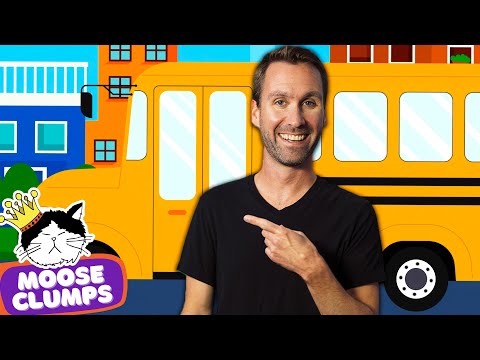 Wheels on the Bus 🚌 | Mooseclumps | Sing Along With Me! | Kids Songs