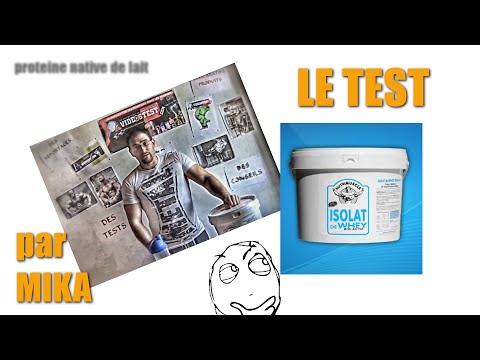 comment prendre isolat whey