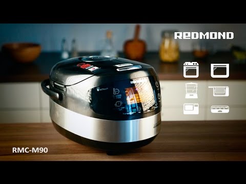 Мультиварка REDMOND RMC-M90 черный - Видео