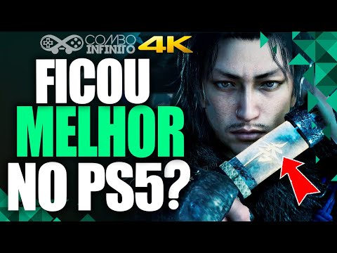 FICOU MELHOR NO PS5? NIOH REMASTERED COLLECTION COMPARAÇÕES EM 4K!