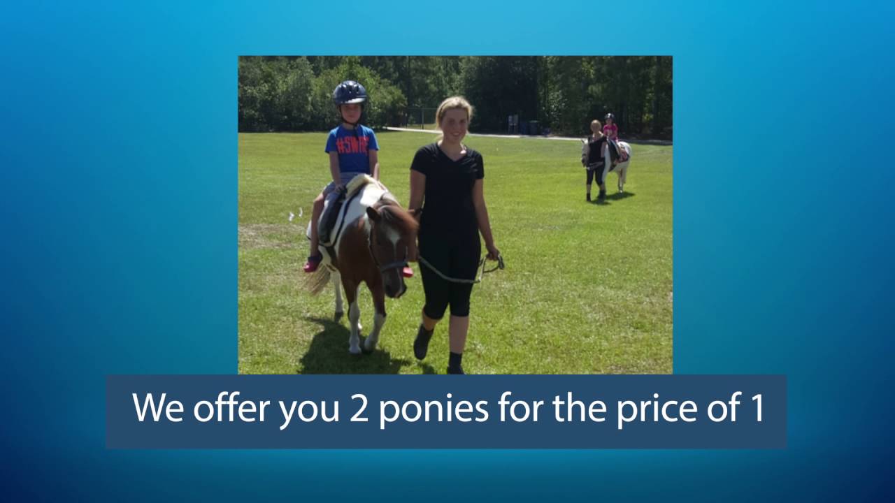 Promotional video thumbnail 1 for Pony Gang Equestrian Services