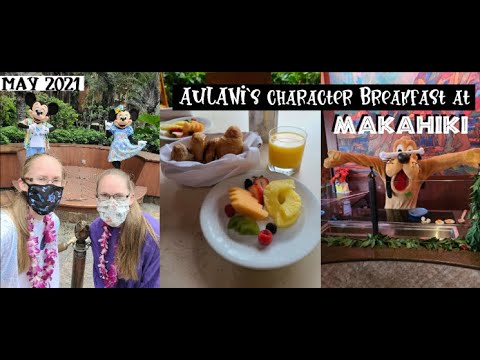 image-How much is the character breakfast at Aulani?