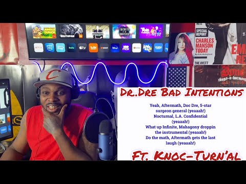 Dr. Dre - Bad Intentions ft. Knoc -Turn’al Lyrics [Reaction]🔥🔥🔥