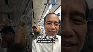 KESERUAN VLOG JOKOWI! Ajak Jan Ethes & Lembah Manah Jalan-jalan Naik MRT Jakarta