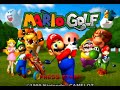 Mario Golf 64 Nintendo 64 Intro Title Screen