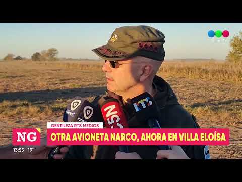 Otra avioneta narco aterrizo en la provincia: fue en Villa Eloísa y se enfrentaron a balazos