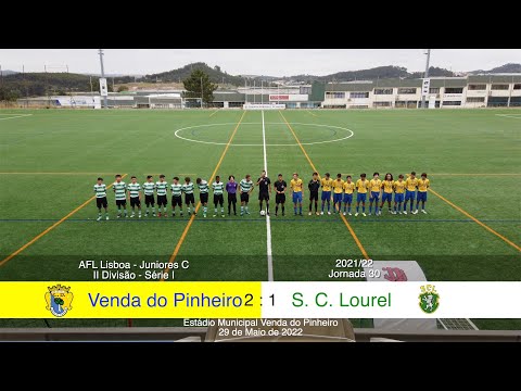 RESUMO: J30 - Venda do Pinheiro 2 x 1 SC Lourel - 29 de Maio de 2022
