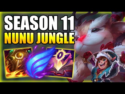 HOW TO PLAY NUNU JUNGLE & DOMINATE THE EARLY GAME - Season 11 Nunu Jungle Guide - League of Legends