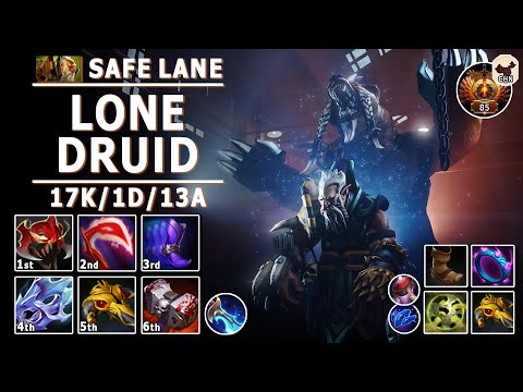 Lone Druid Safe Lane Carry | 7.31b | Double BKB for Bear and LD | Dota 2 Immortal Gameplay