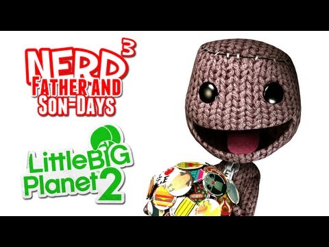 Nerd³'s Father and Son-Days - Build Stuff! LittleBigPlanet 2