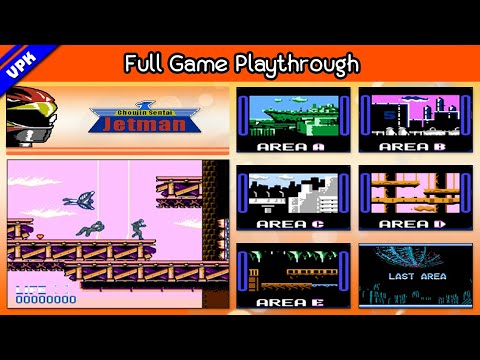 Choujin Sentai Jetman [NES] - Full Game Playthrough (No Damage)