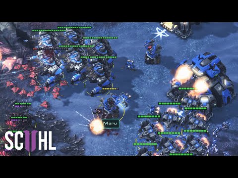 Maru’s DEFENSE AGAINST THE SWARM - Starcraft 2: Maru vs. Solar
