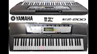 Video thumbnail for YAMAHA EZ 200 (FAVORITE songs) by Keyboards - review - repair