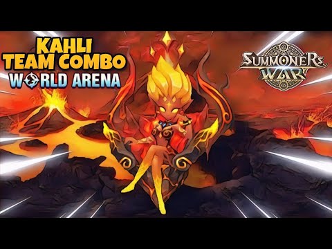 Kahli Team Combo in World Arena Ep. 2 - Summoners War