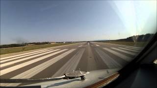 preview picture of video 'PILOTS VIEW GIRONA Departure 4th of August to Copenhagen'