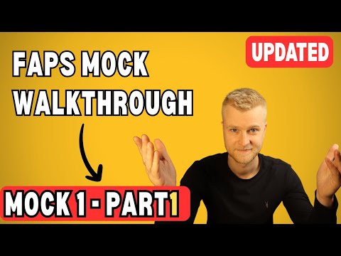 AAT L3 - NEW Financial Accounting - Preparing Financial Statements (FAPS) Exam Walkthrough - Part 1